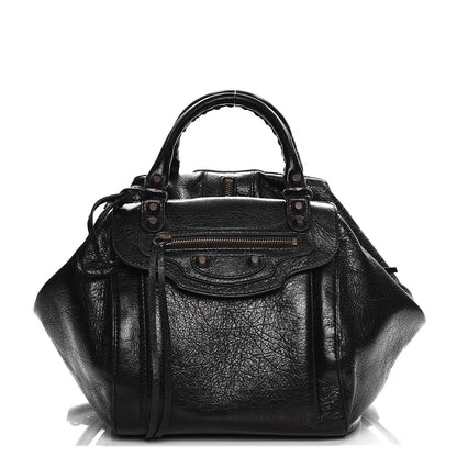 Balenciaga Agneau Classic Hardware Extra Small Zip Traveler Backpack Black 1 of 8