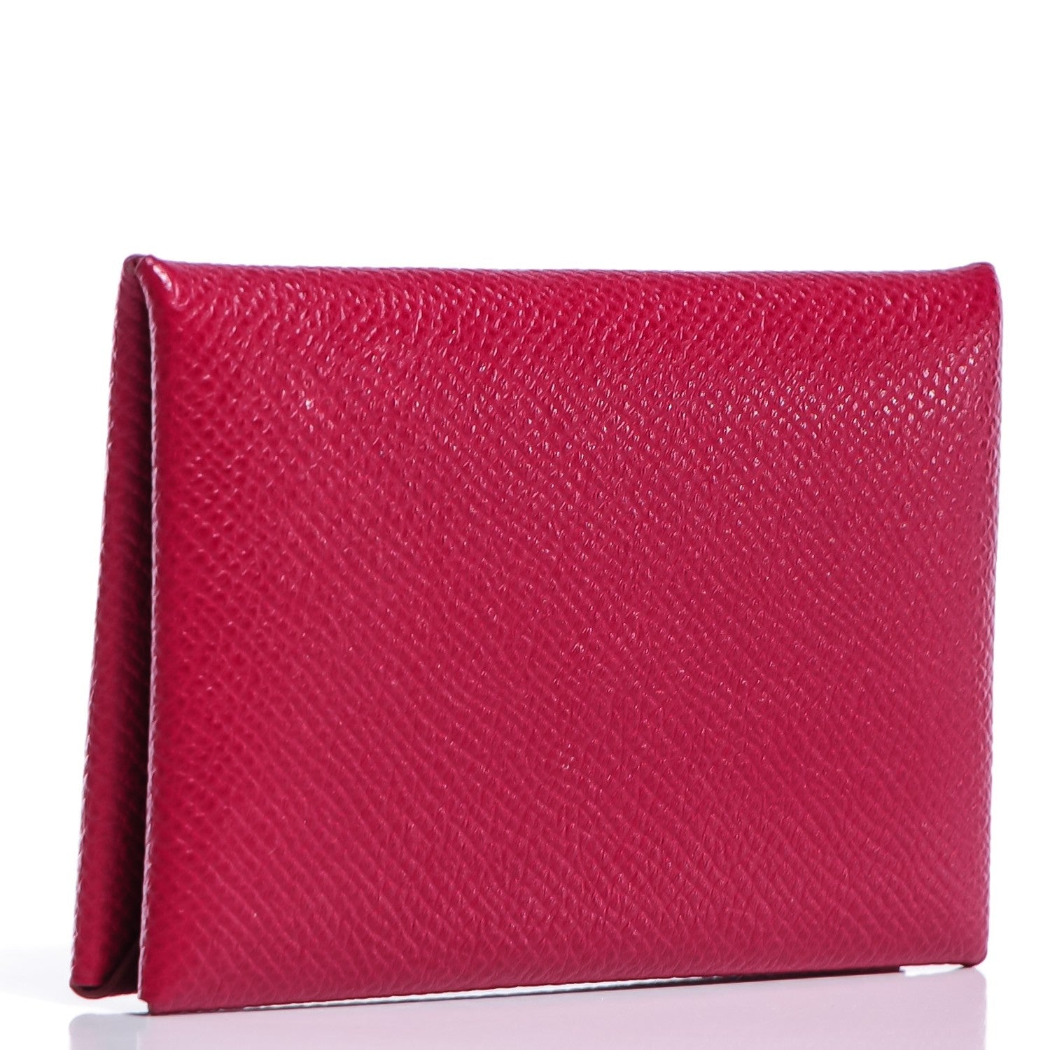 Hermes Epsom Calvi Card Case Rubis 4 of 8