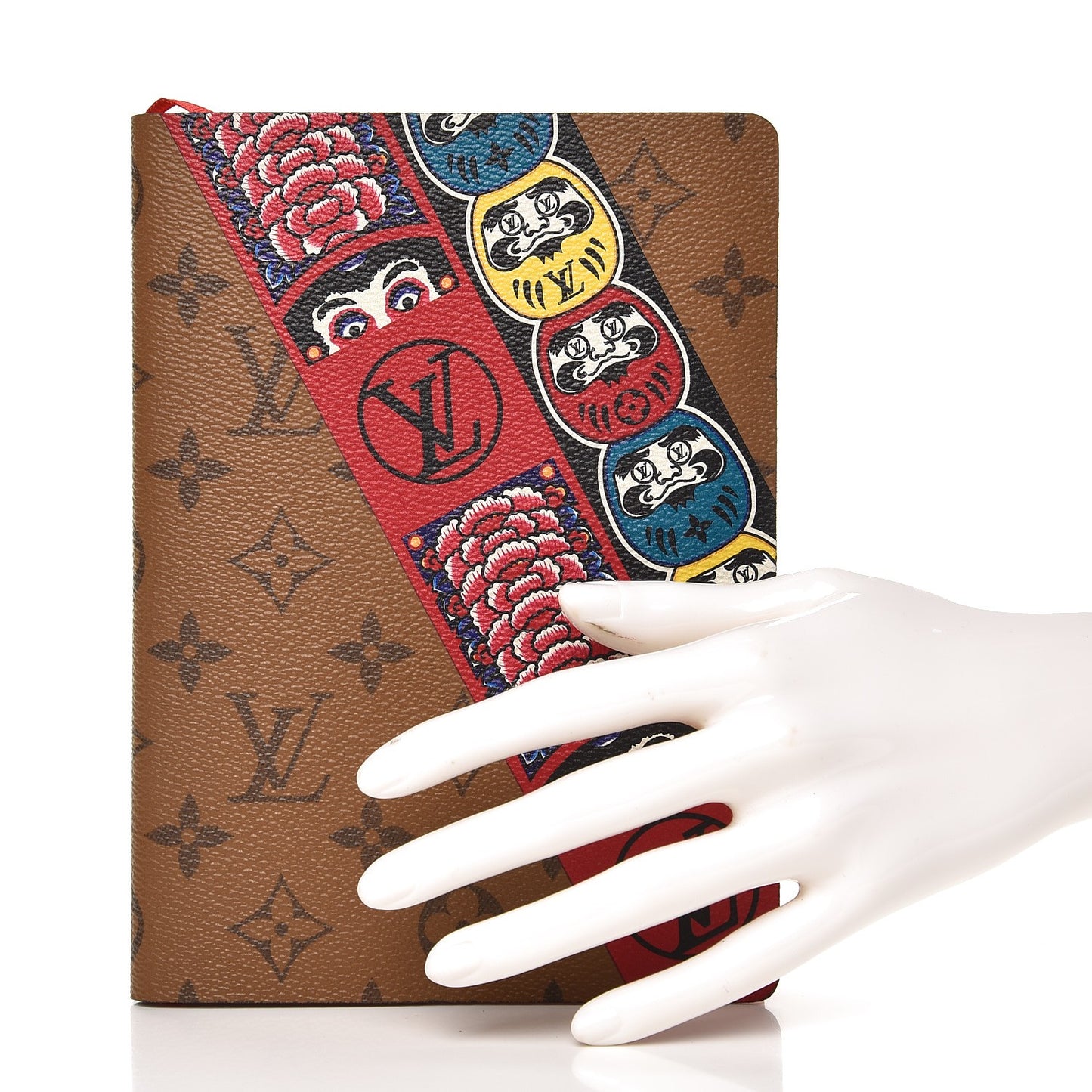 Reverse Monogram Kabuki Stickers Clemence Notebook