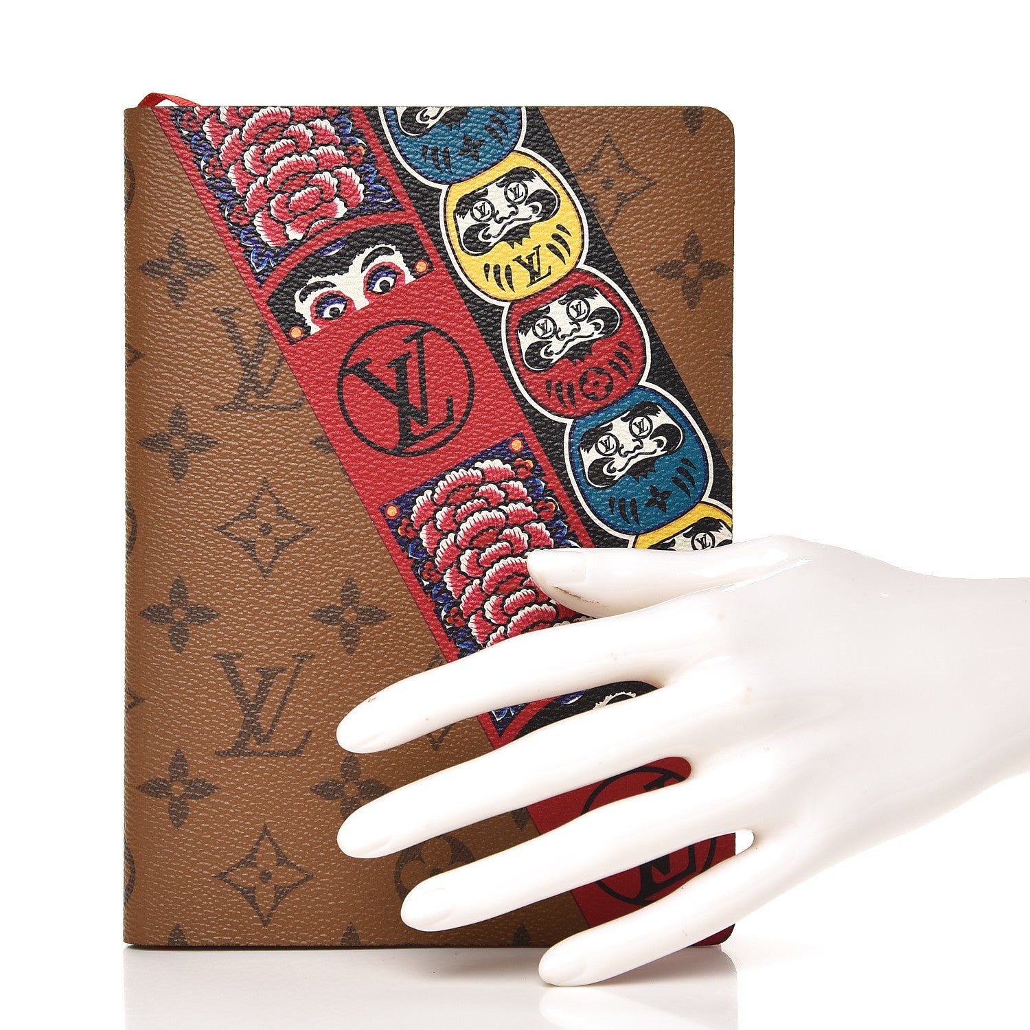 Louis Vuitton Reverse Monogram Kabuki Stickers Clemence Notebook 2 of 6