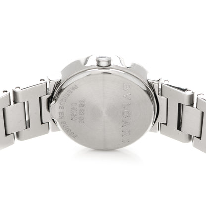 Bulgari Stainless Steel 23mm Quartz Watch Blue 4 of 5