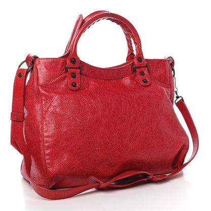 Balenciaga Agneau Classic Hardware Velo Coquelicot 3 of 10