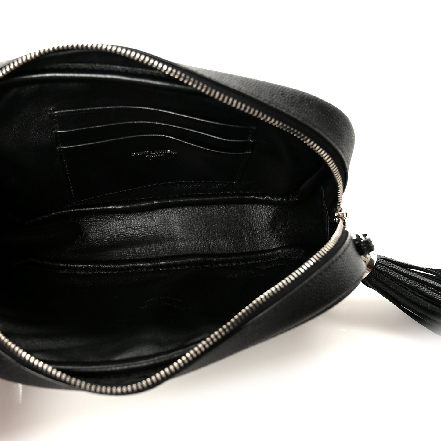 Grain De Poudre Matelasse Monogram Mini Lou Camera Bag Black