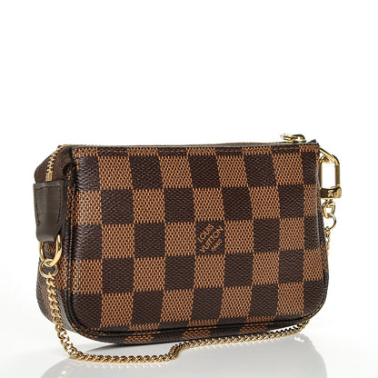 Louis Vuitton Damier Ebene Mini Pochette Accessories 3 of 6