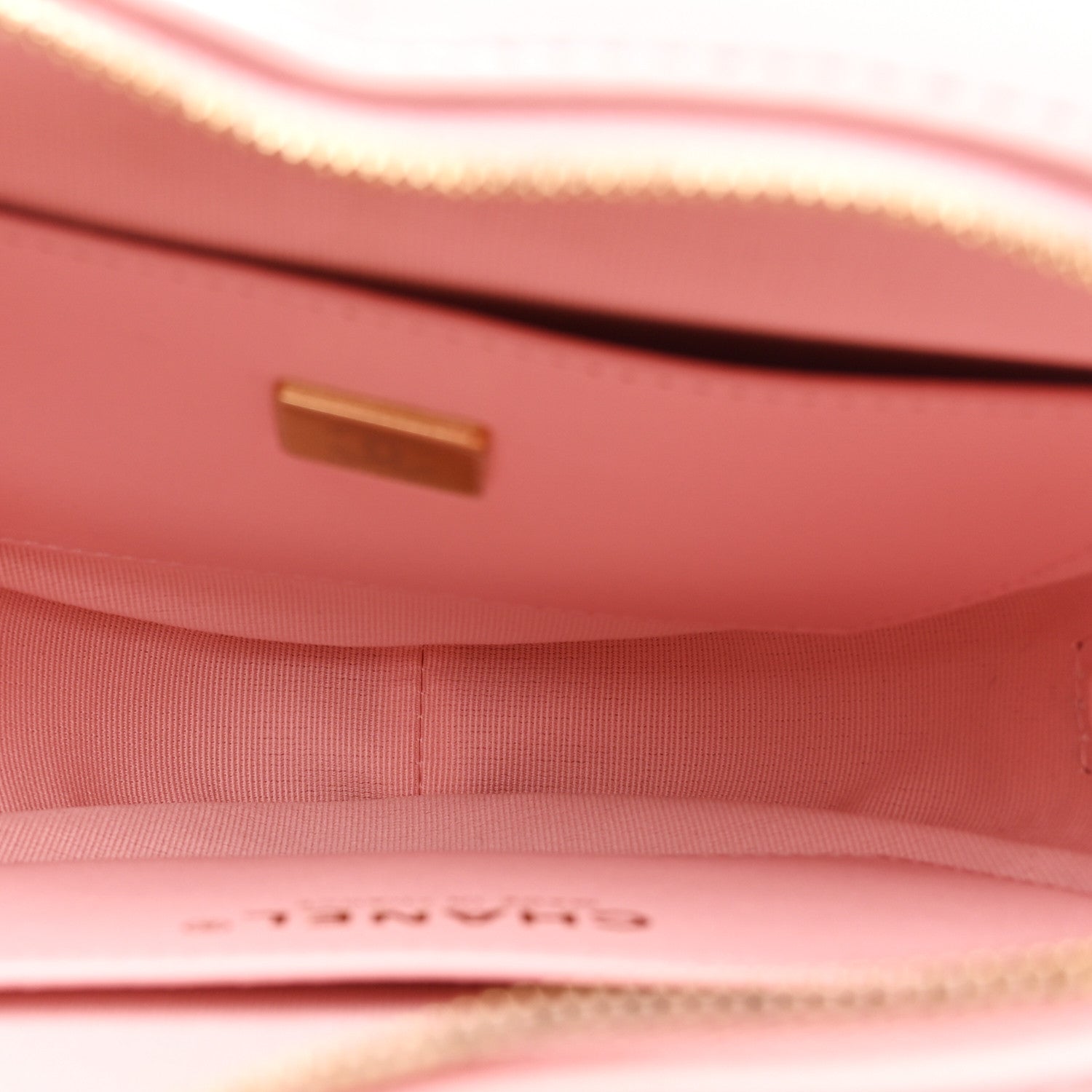 Chanel Lambskin Quilted Large CC In Love Heart Bag Light Pink 5 of 11
