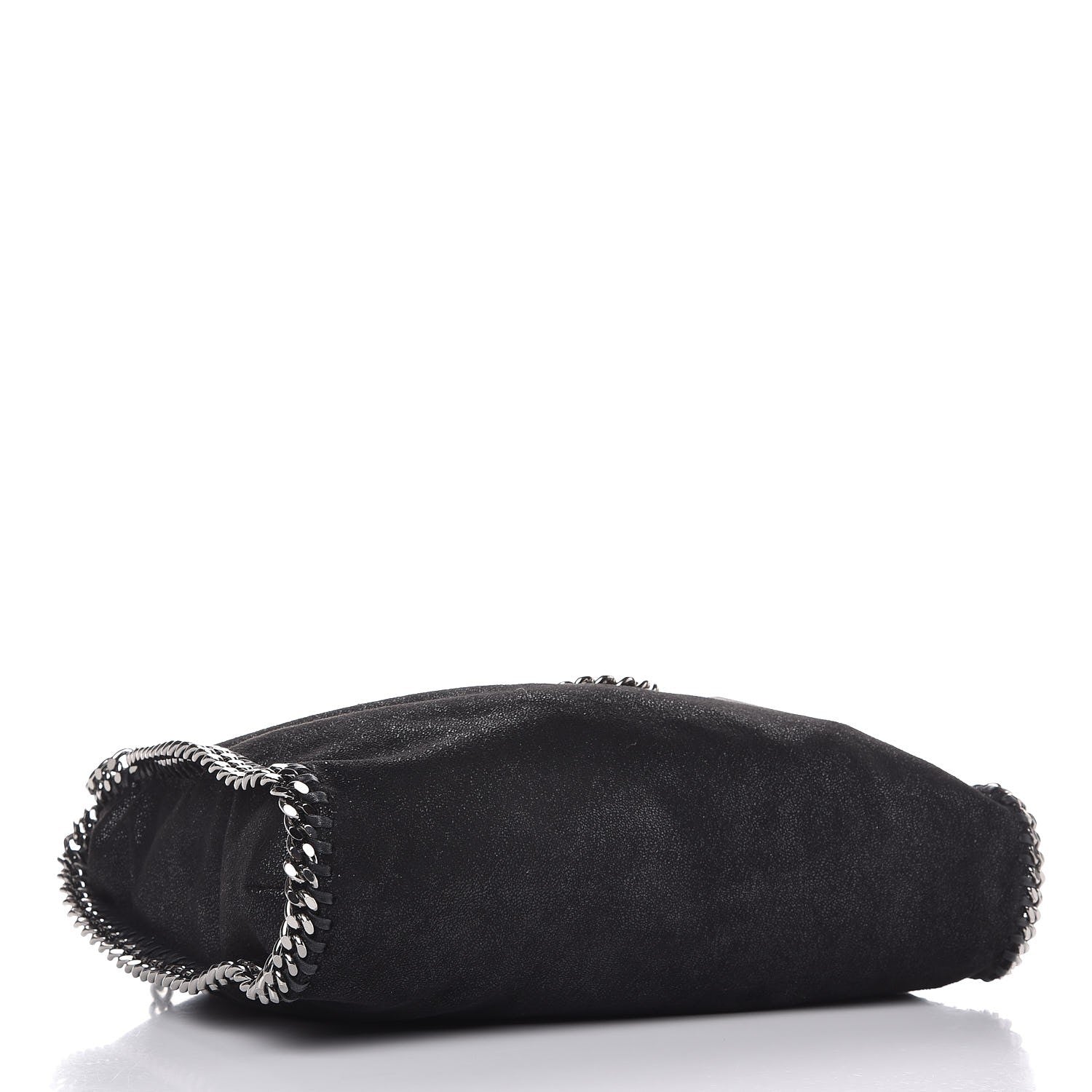 Stella McCartney Shaggy Deer Falabella Fold Over Tote Black 4 of 7