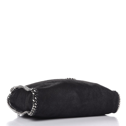 Stella McCartney Shaggy Deer Falabella Fold Over Tote Black 4 of 7
