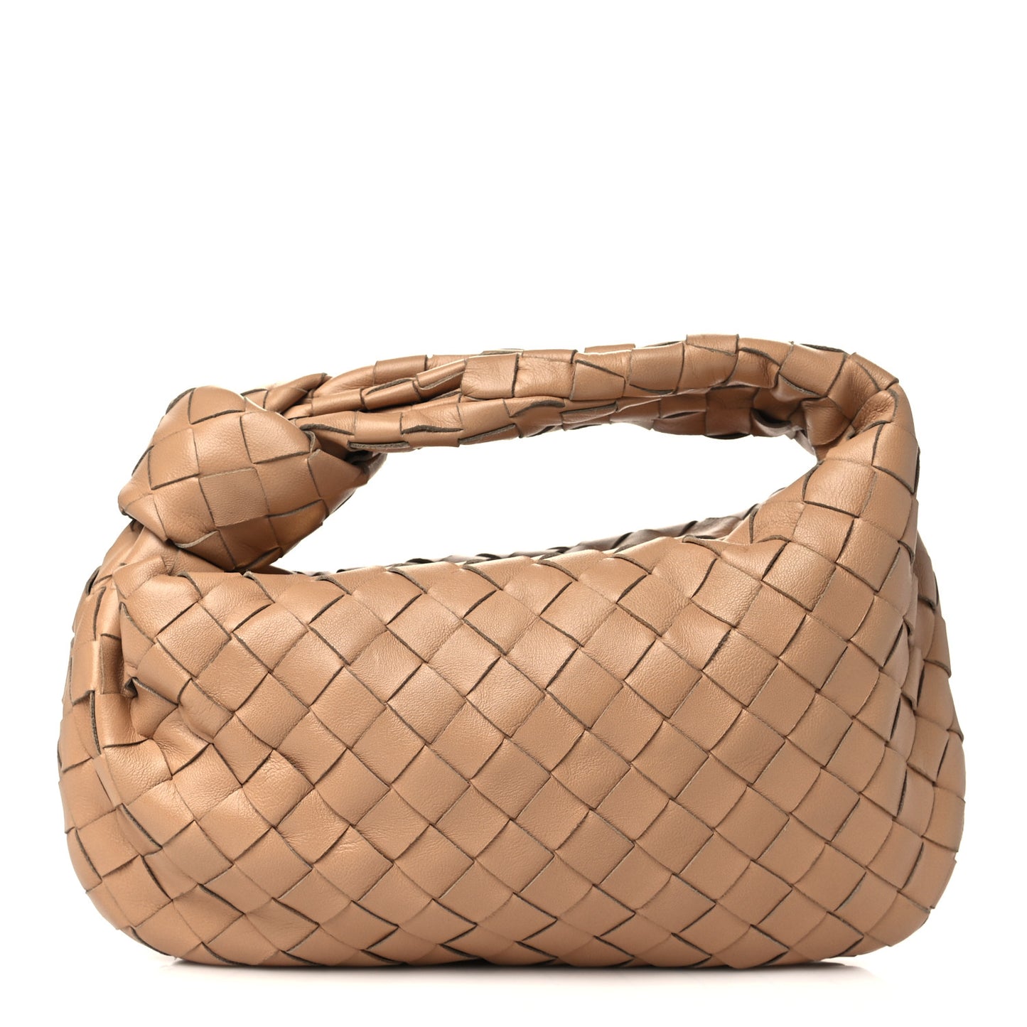 Nappa Intrecciato Mini Jodie Sandalwood