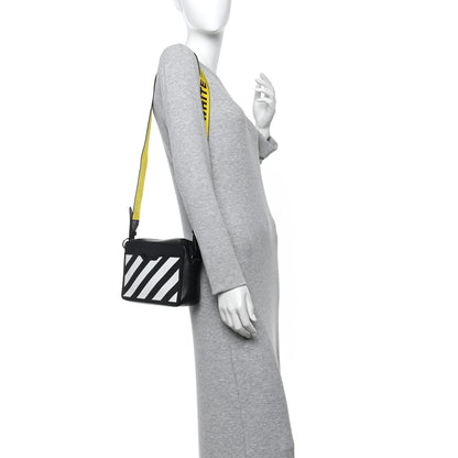 Off-White Saffiano Diag Camera Bag Black 2 of 13