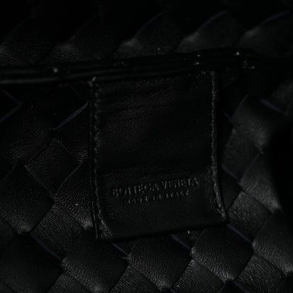 Bottega Veneta Nappa Intrecciato Small Campana Shoulder Bag Black 6 of 11