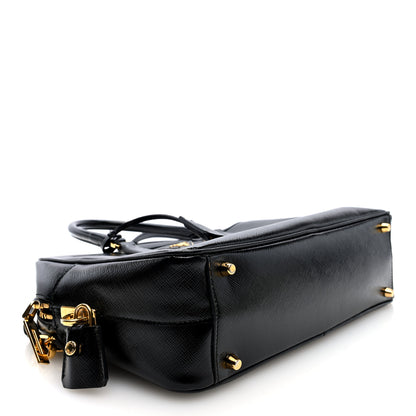 Prada Saffiano Lux Bowler Black 4 of 9