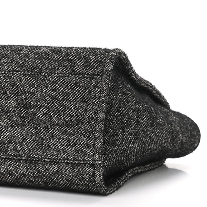 Chanel Mixed Fibers Calfskin Medium Deauville Tote Black 10 of 10