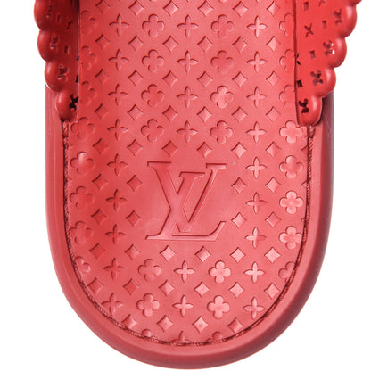 Louis Vuitton Rubber Tatoo Thong Sandals 39 Rouge 9 of 11