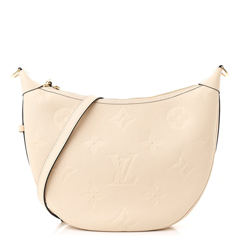 Empreinte Monogram Giant Loop Hobo Cream