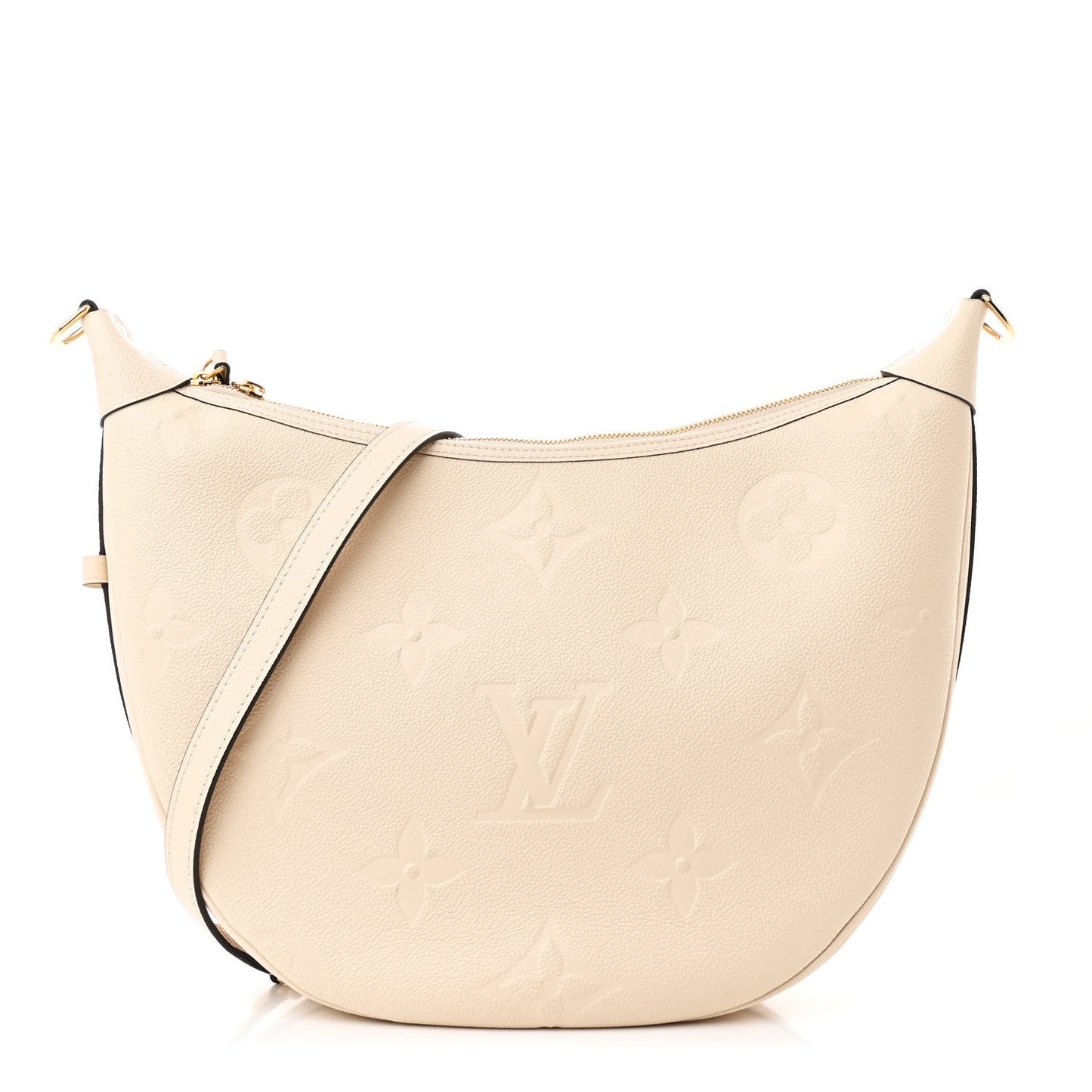 Empreinte Monogram Giant Loop Hobo Cream