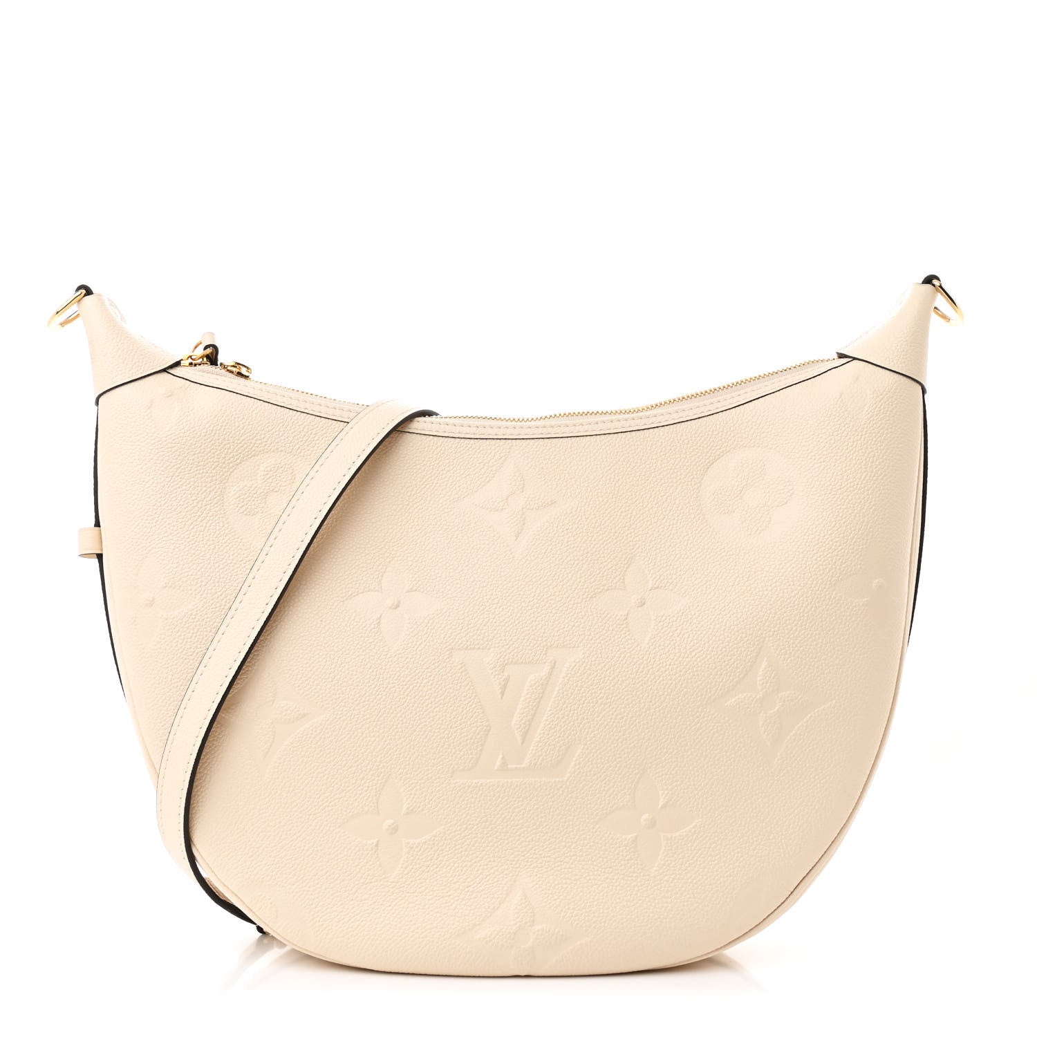 Louis Vuitton Empreinte Monogram Giant Loop Hobo Cream 1 of 11