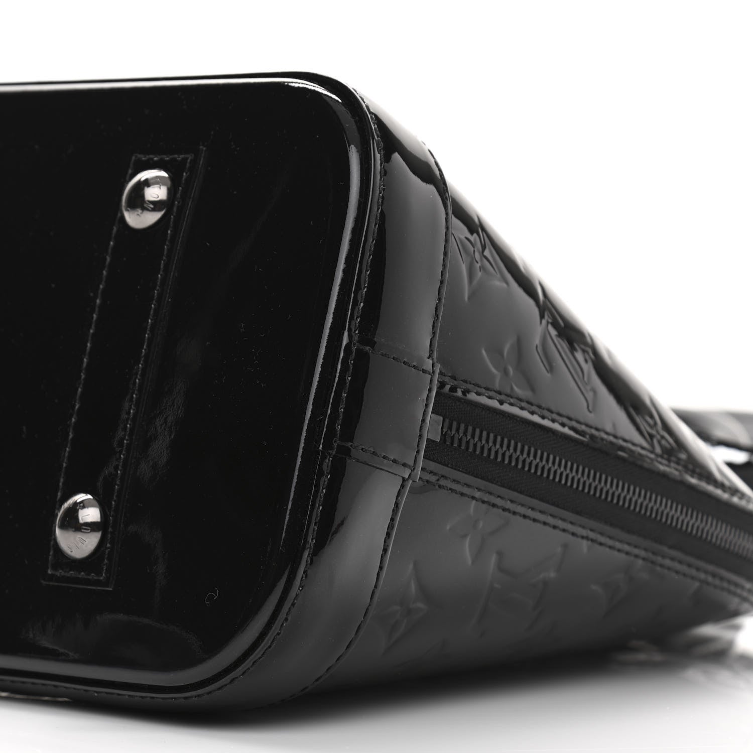 Louis Vuitton Vernis Alma PM Noir Magnetique 10 of 11