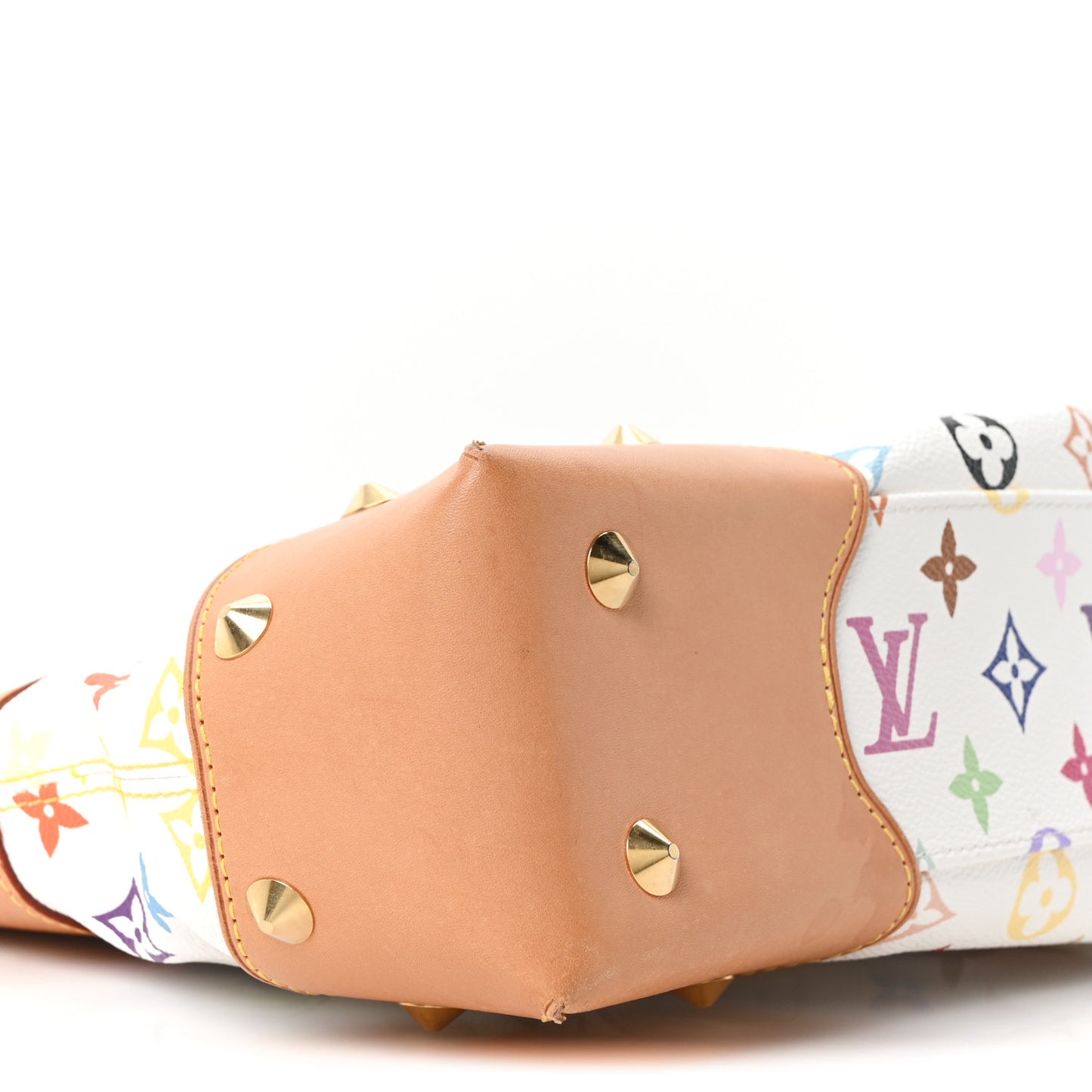 Monogram Multicolor Judy MM White