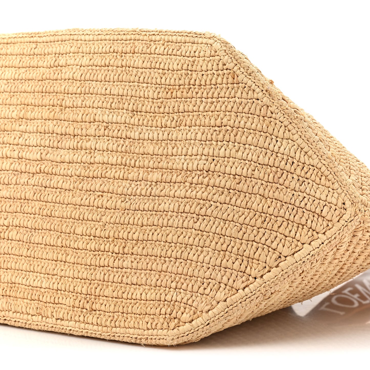 Raffia Paulas Ibiza Fold Shopper Tote Natural Tan