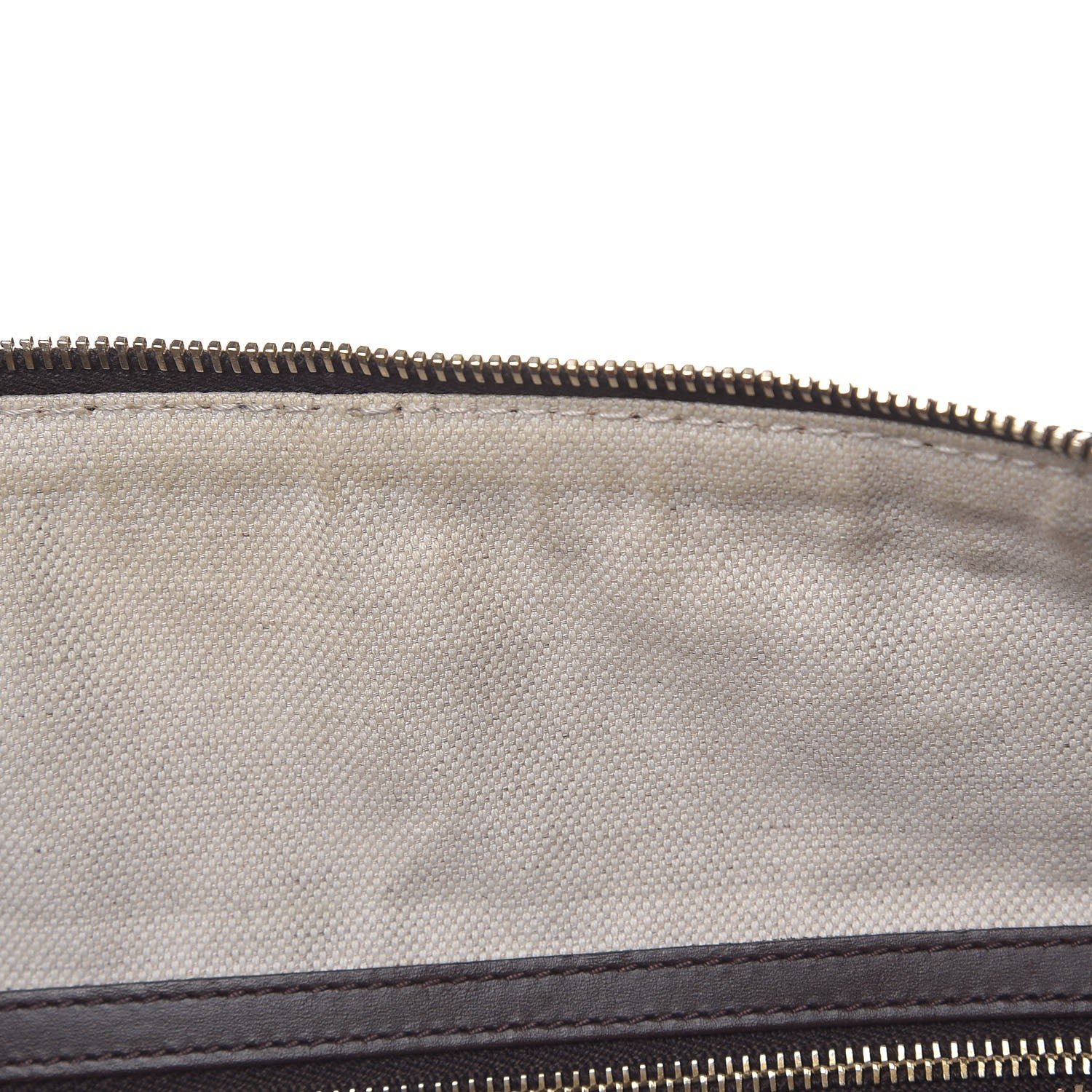 Gucci Monogram Vintage Web Medium Boston Dark Brown 8 of 13