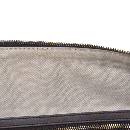 Gucci Monogram Vintage Web Medium Boston Dark Brown 8 of 13