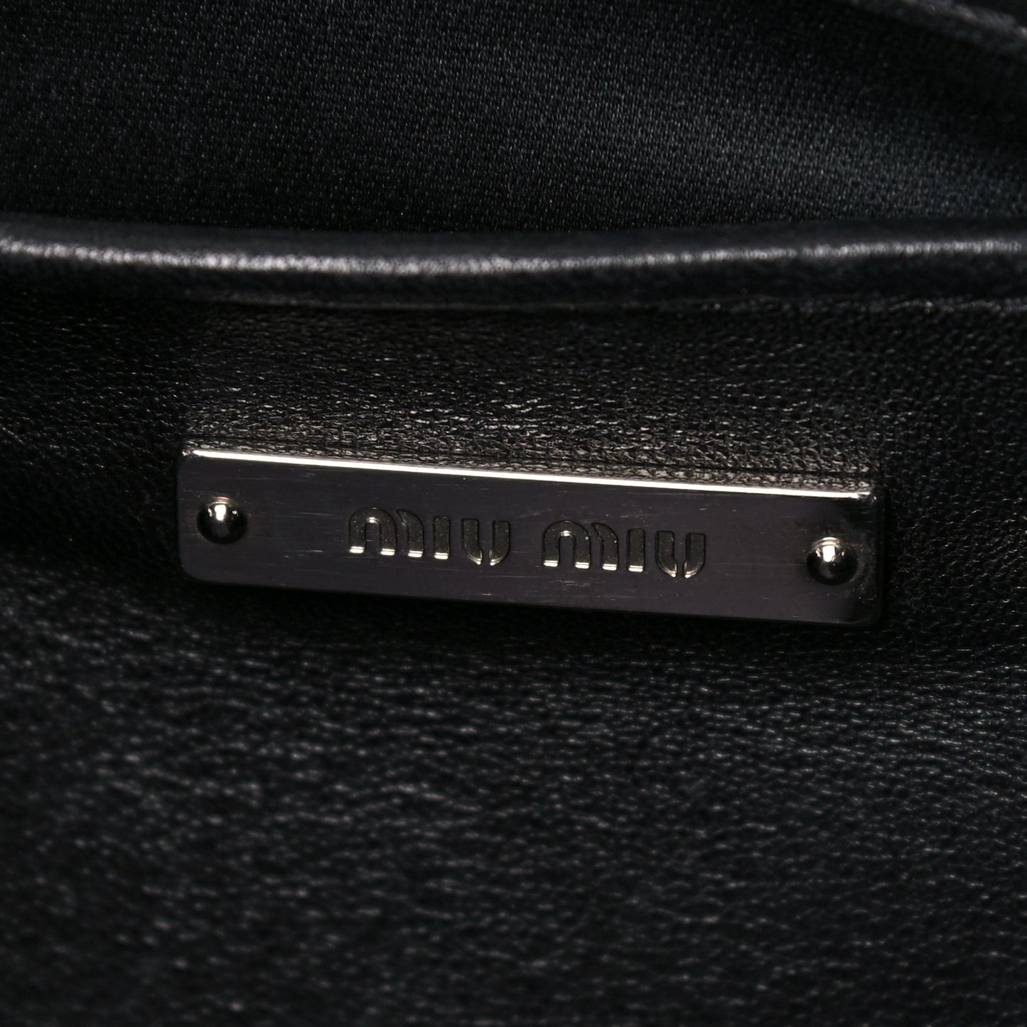 Nappa Matelasse Tote Black