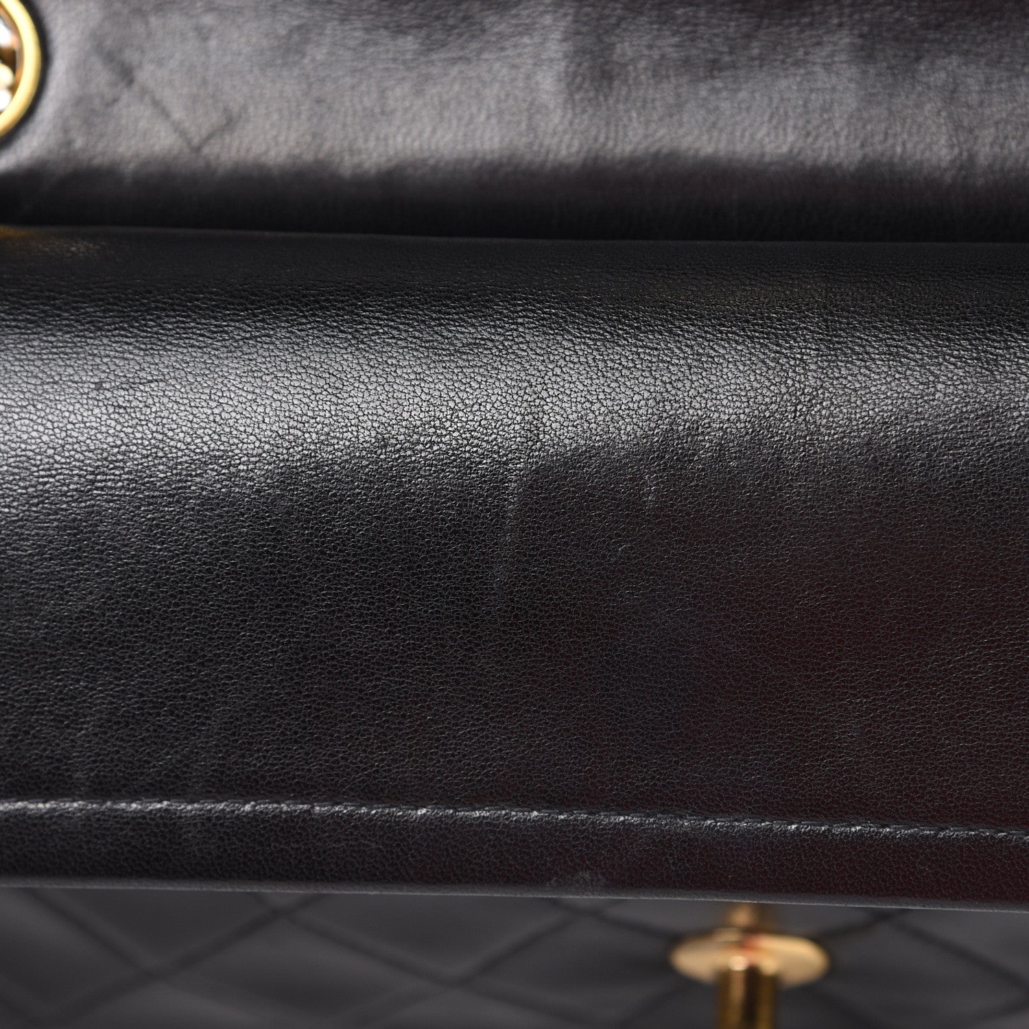 Chanel Lambskin Quilted Small Double Flap Black 19 of 21
