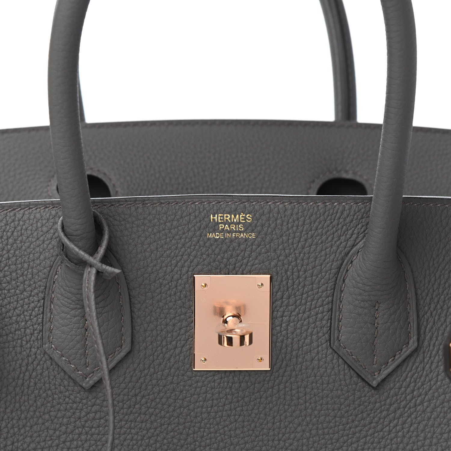 Hermes Togo Birkin 30 Etain 6 of 10