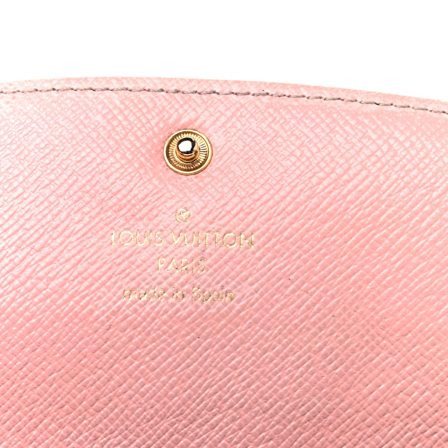Monogram Emilie Wallet Rose Ballerine