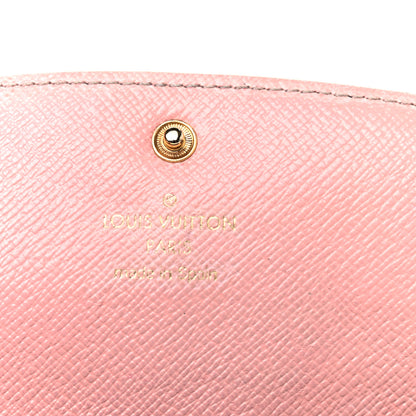 Louis Vuitton Monogram Emilie Wallet Rose Ballerine 6 of 7
