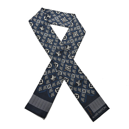 Louis Vuitton Silk Since 1854 Bandeau Blue 1 of 3