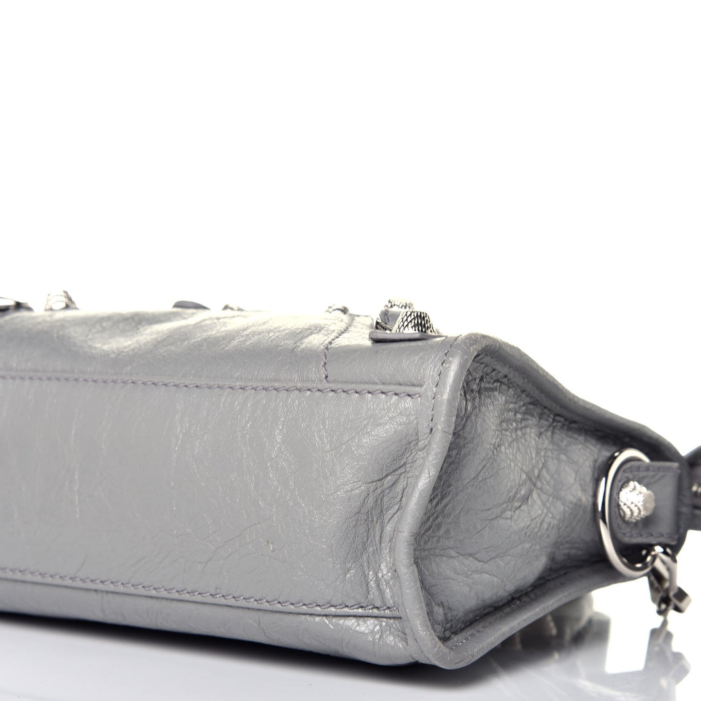 Agneau Giant 12 Silver Hardware Mini City Gris Haussmannien