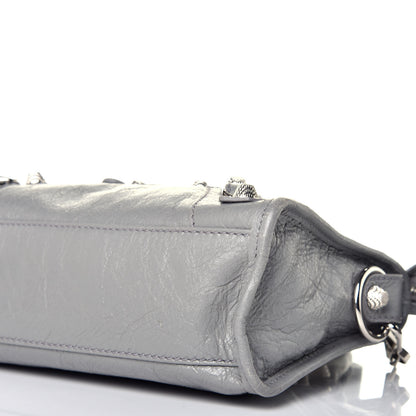 Balenciaga Agneau Giant 12 Silver Hardware Mini City Gris Haussmannien 8 of 8