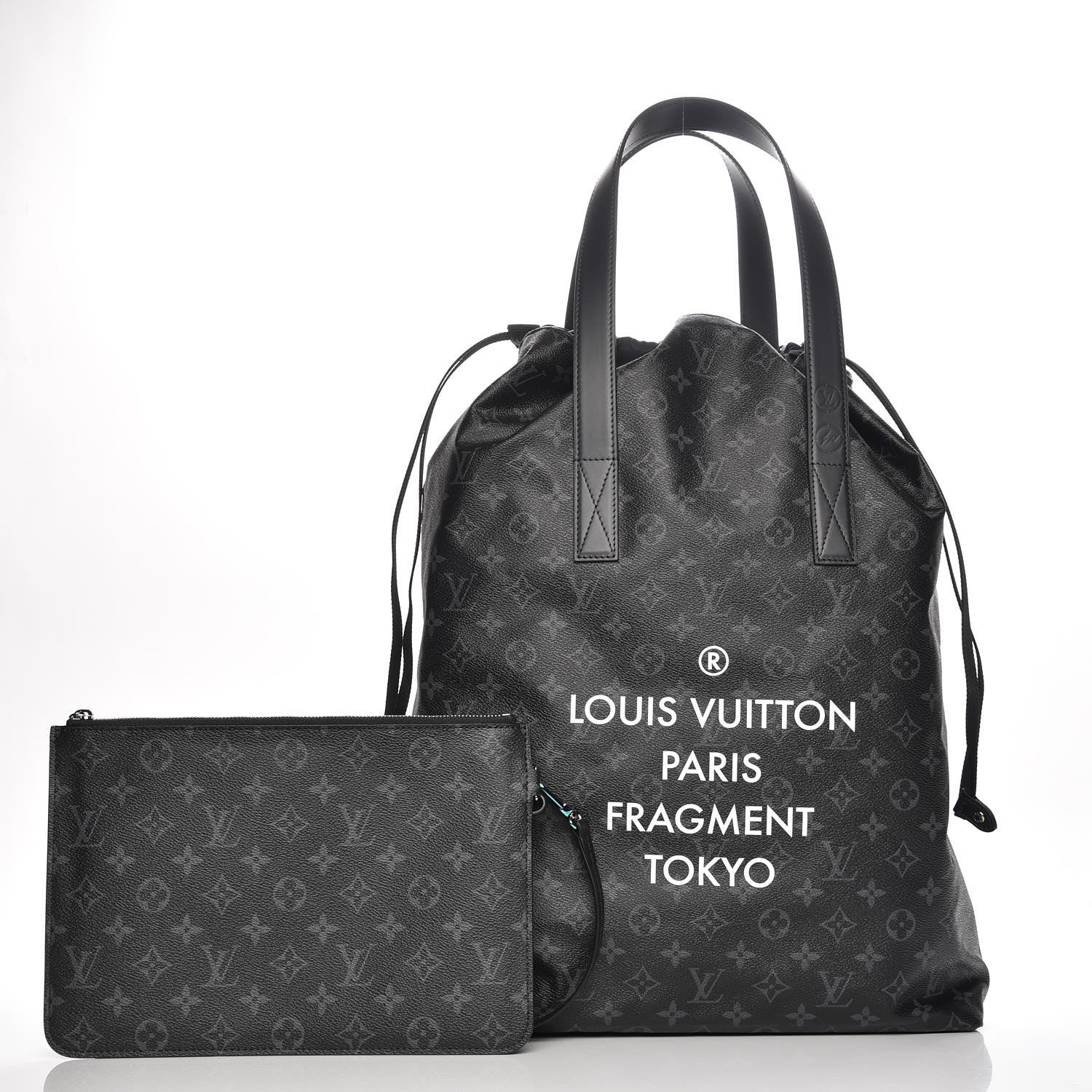 Louis Vuitton Monogram Eclipse Fragment Cabas Light 10 of 10