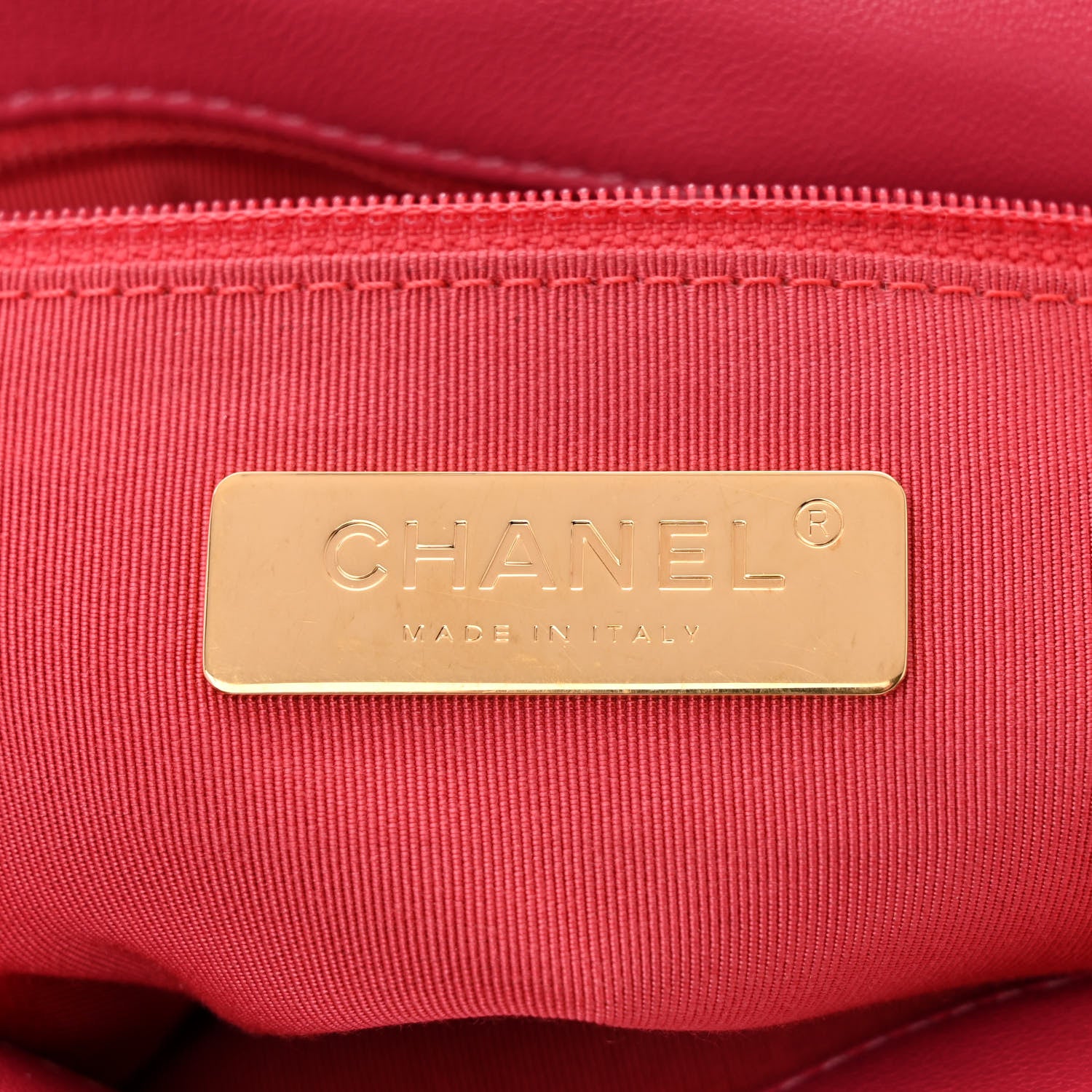 Chanel Lambskin Quilted Medium Chanel 19 Flap Pink 6 of 10