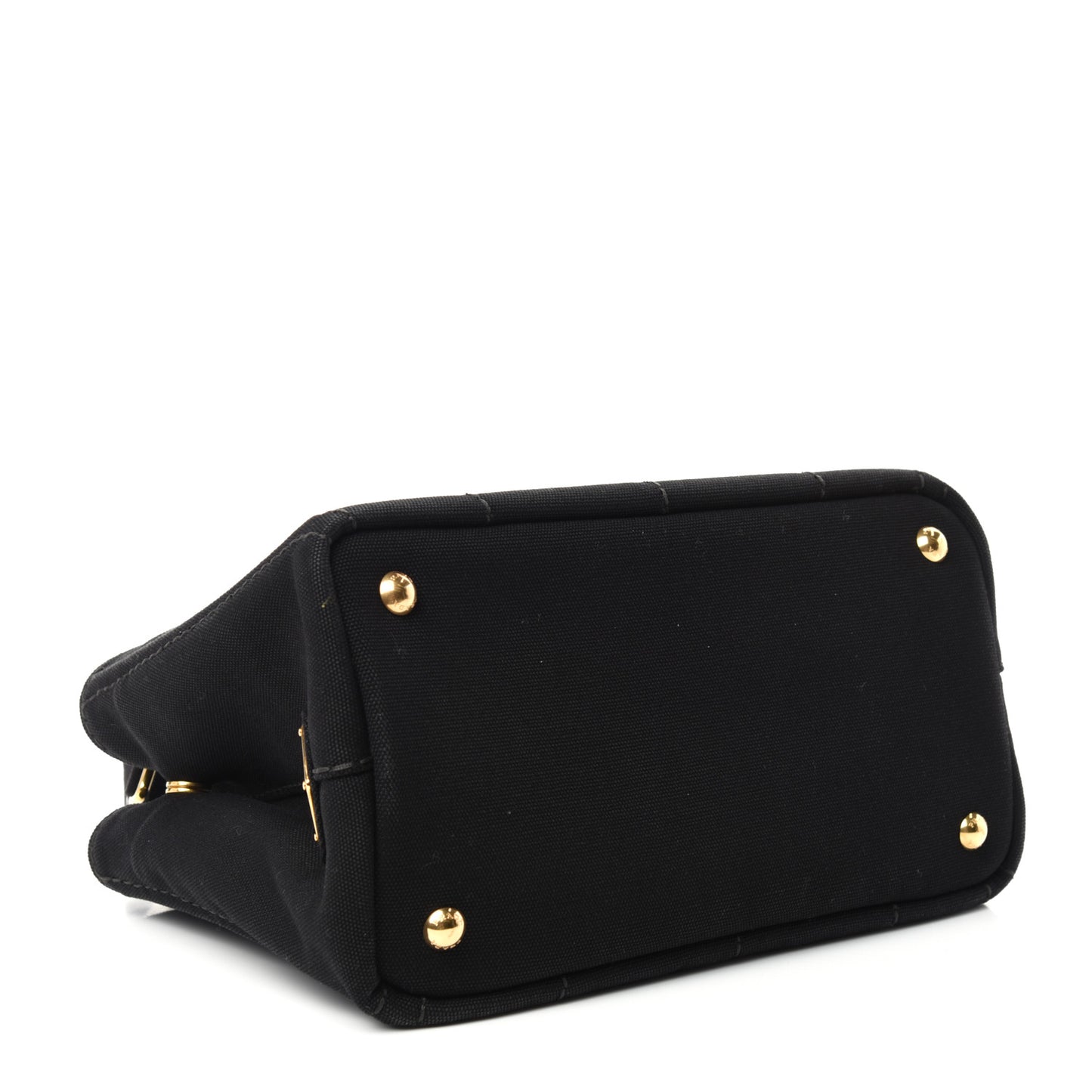 Canapa Small Logo Tote Black