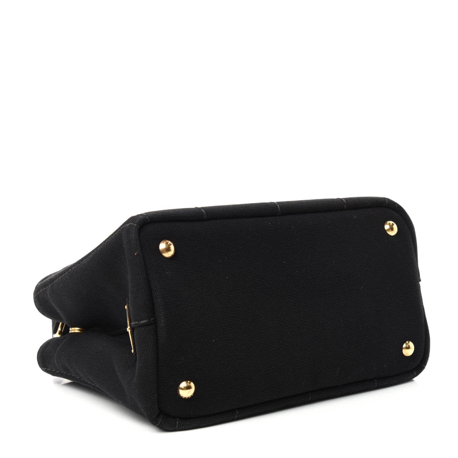 Prada Canapa Small Logo Tote Black 4 of 11