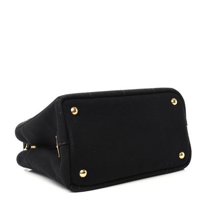 Prada Canapa Small Logo Tote Black 4 of 11