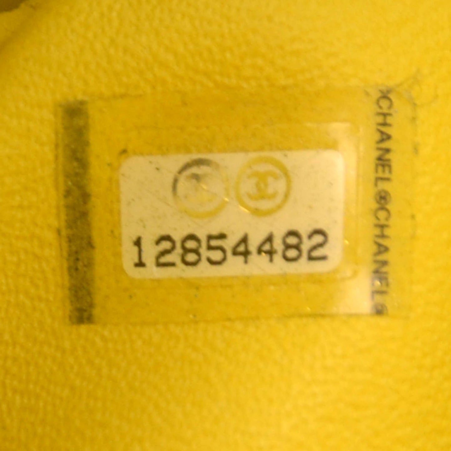 Lambskin Jumbo Single Flap Yellow