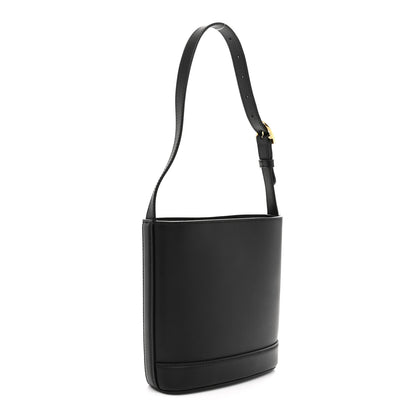 Gucci Arabella Calfskin Horsebit 73 Medium Bucket Bag Black 3 of 10