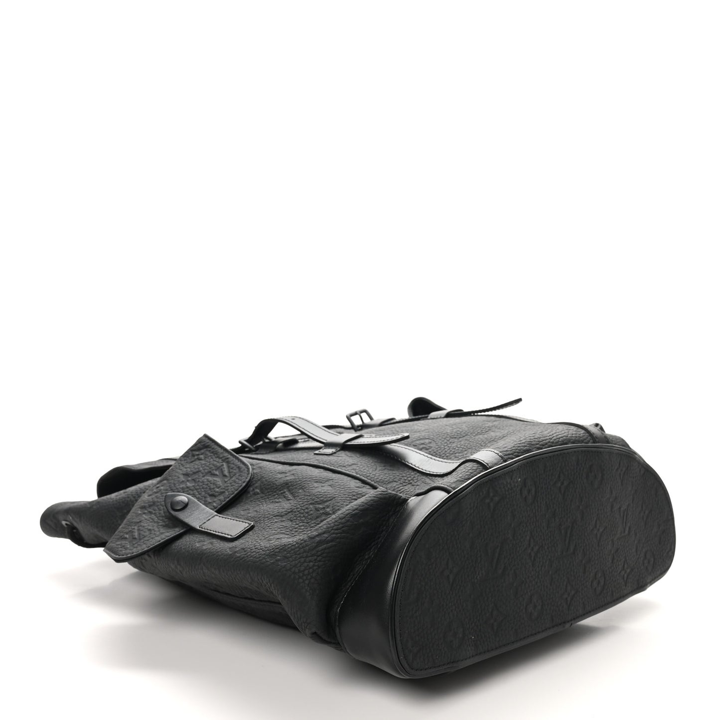 Taurillon Monogram Christopher MM Backpack Black