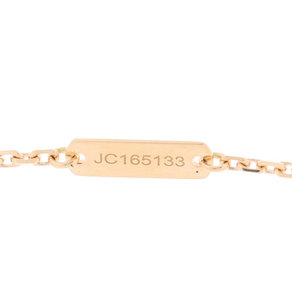 Van Cleef & Arpels 18K Rose Gold Gray Mother of Pearl Vintage Alhambra Pendant Necklace 4 of 5