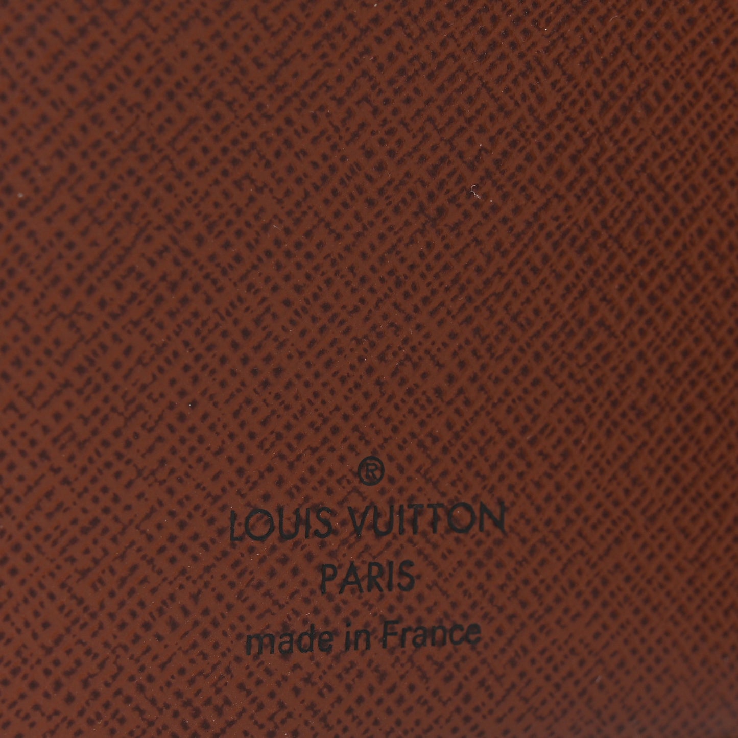 Monogram Pocket Agenda Cover