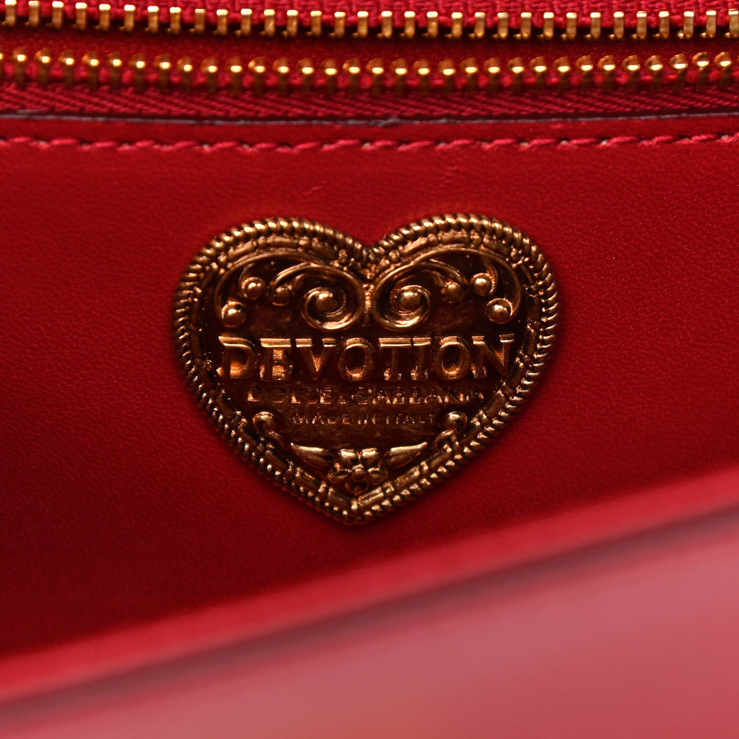 Nappa Devotion Crossbody Bag Rosso Papavero