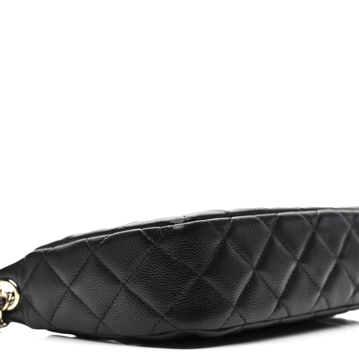 Chanel Caviar Quilted Purse With Chain Black 9 of 10