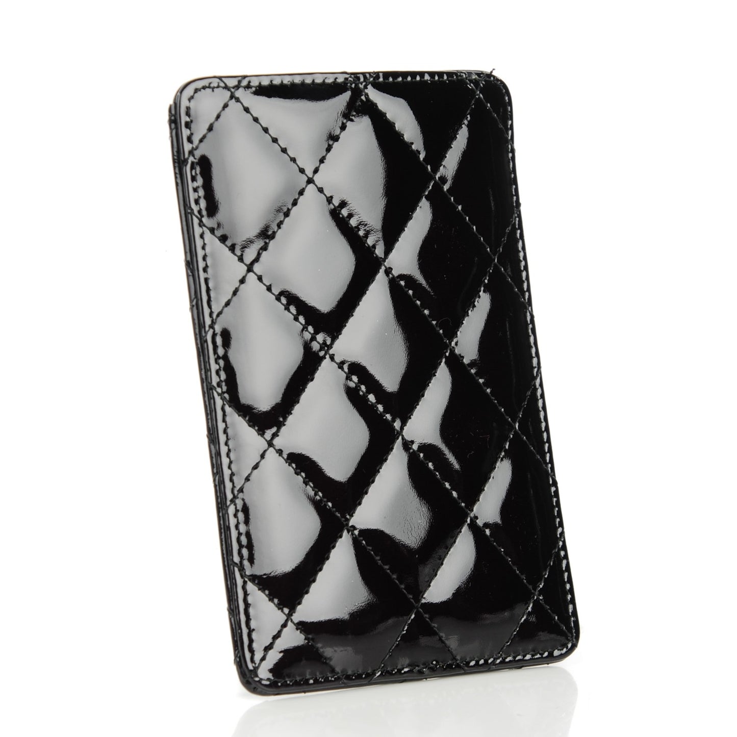 Patent Quilted Brilliant iPhone 4 Case Black
