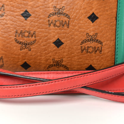 MCM Visetos Small Kathy Tote Cognac Multicolor 15 of 16