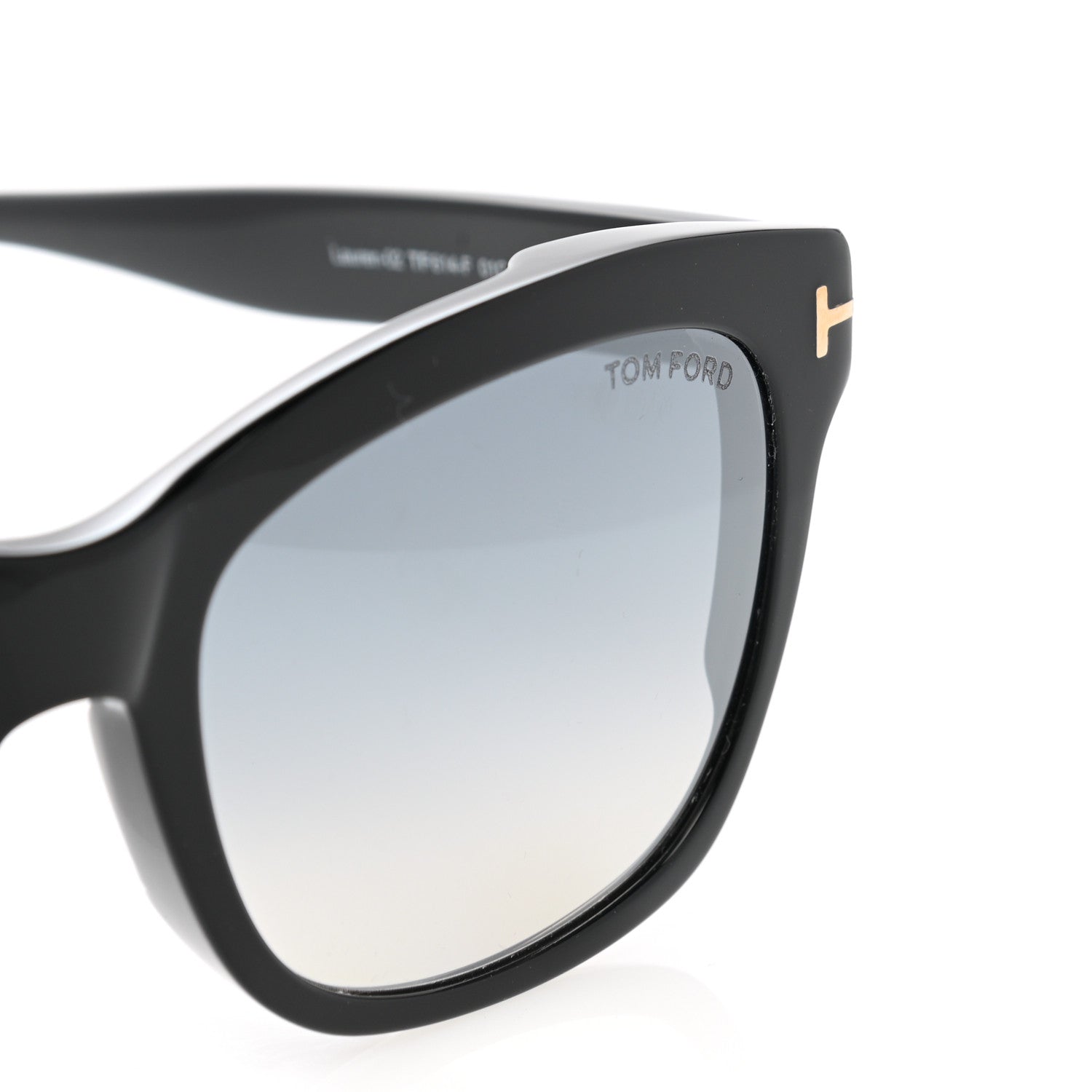Tom Ford Lauren Sunglasses TF614 Black 5 of 8