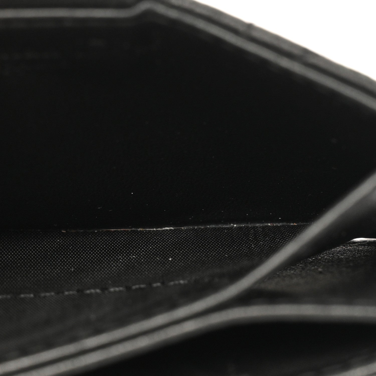 Christian Dior Lambskin Cannage Lady Dior 5-Gusset Card Holder Black 5 of 18