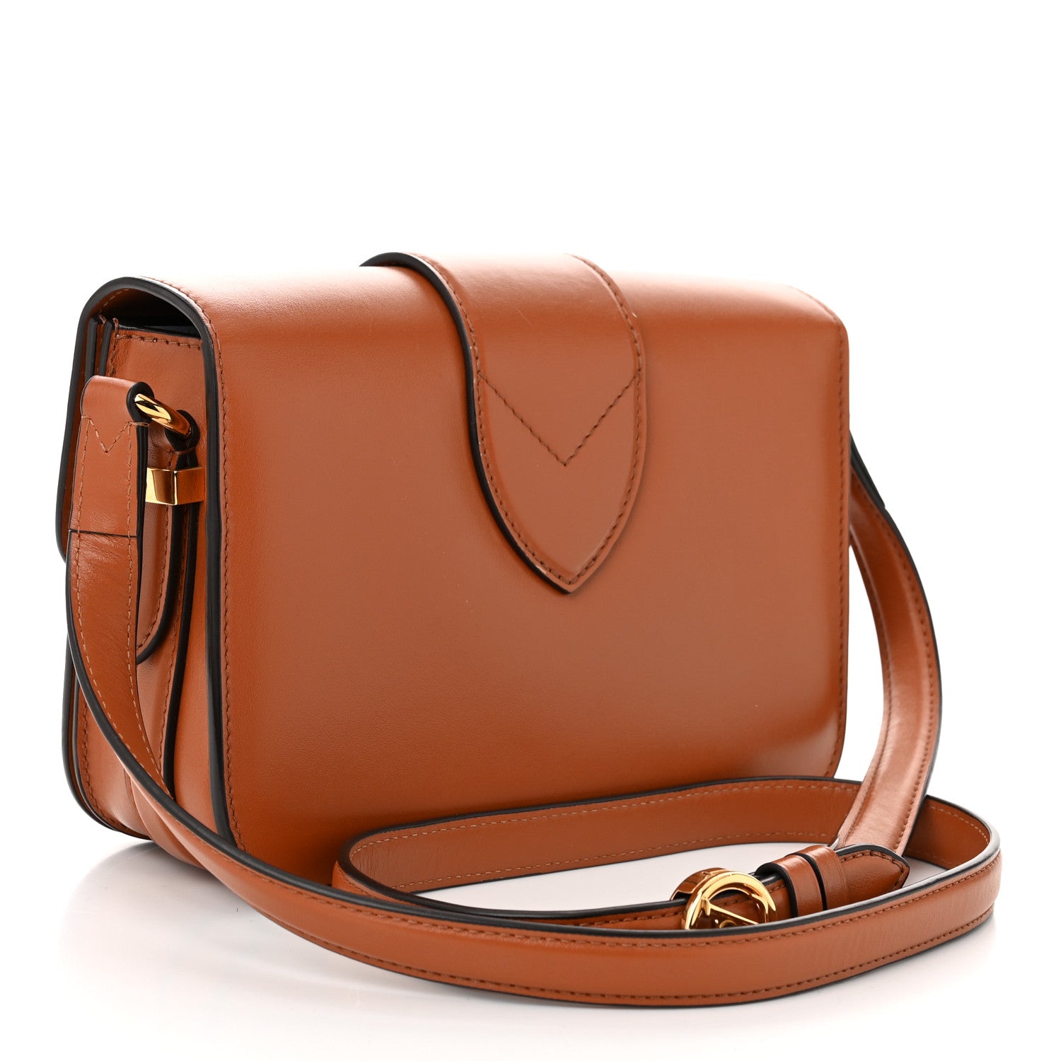 Louis Vuitton Smooth Calfskin LV Pont 9 Golden Siena 3 of 10